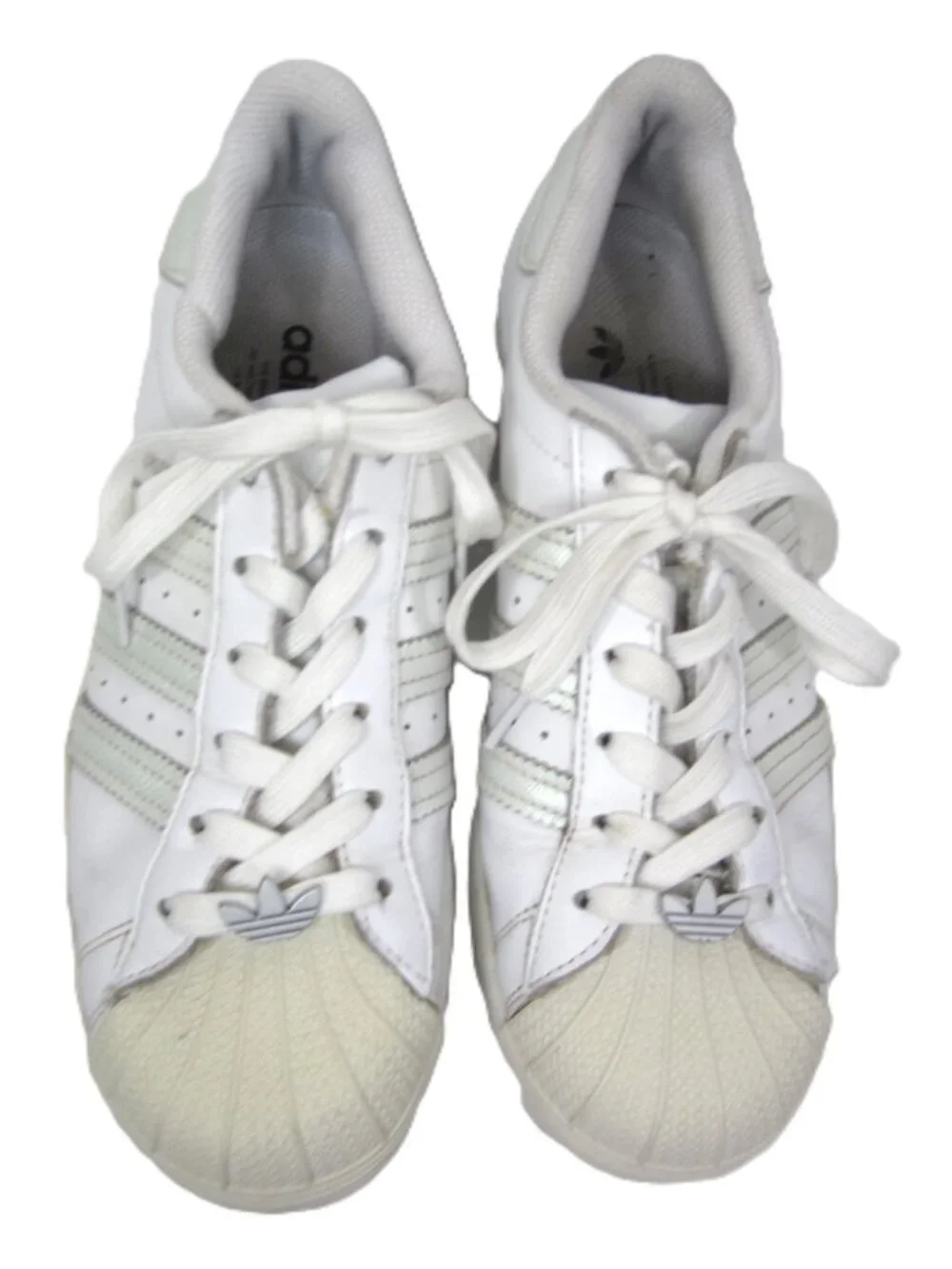Adidas VGUC Superstar White / White Athletic Shoes Women's 7.5 M Streetwear